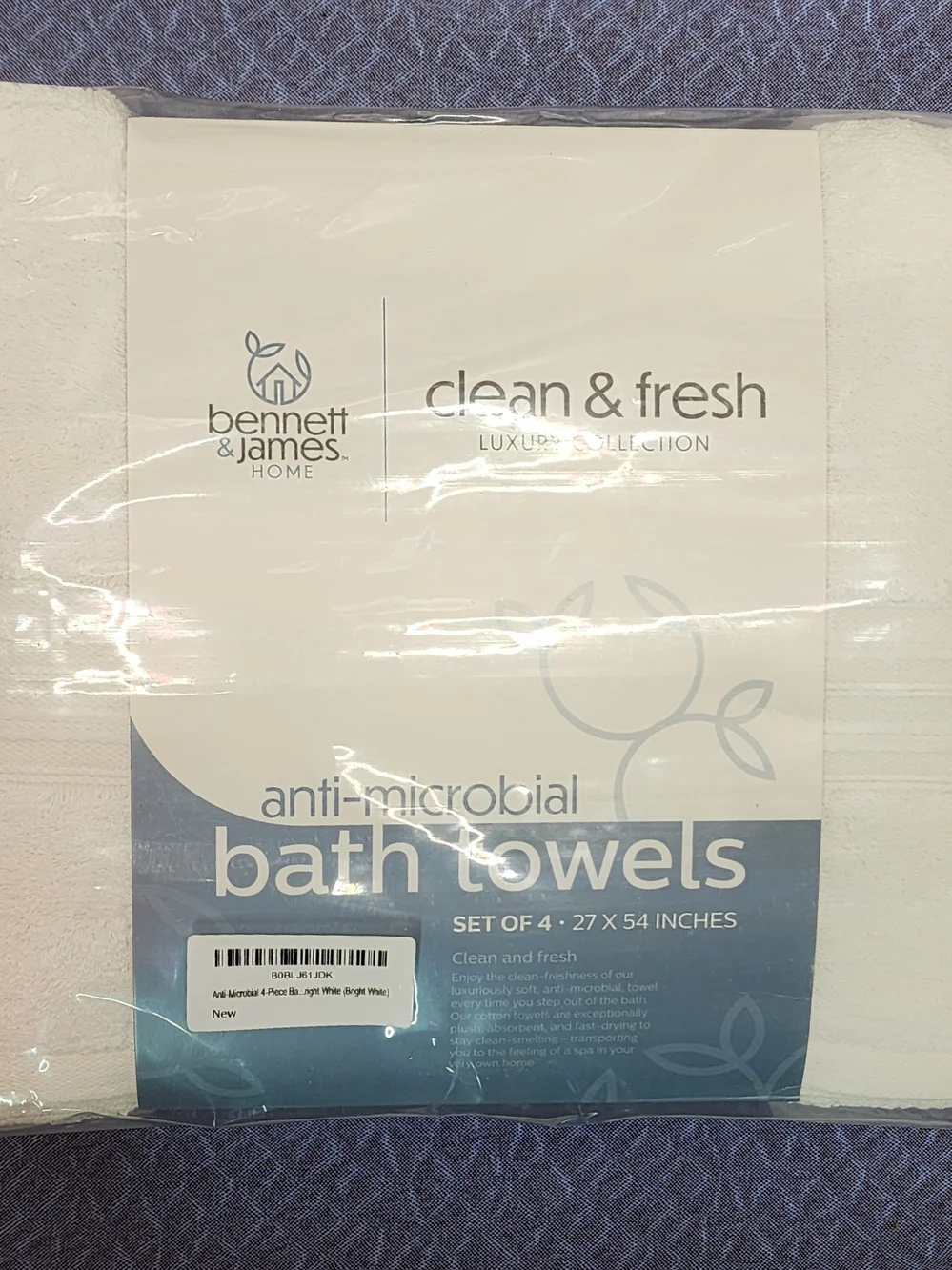 Bath Towels • 100% Cotton • Brand New